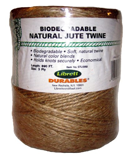 2.5 mm Mint/Natural Jute Twine - 50 Yards [RP270-34] - $6.49